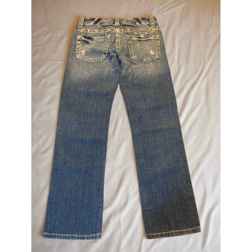 Areopostale , Kylie, boyfriend, distressed, straight leg jeans - Picture 4 of 4